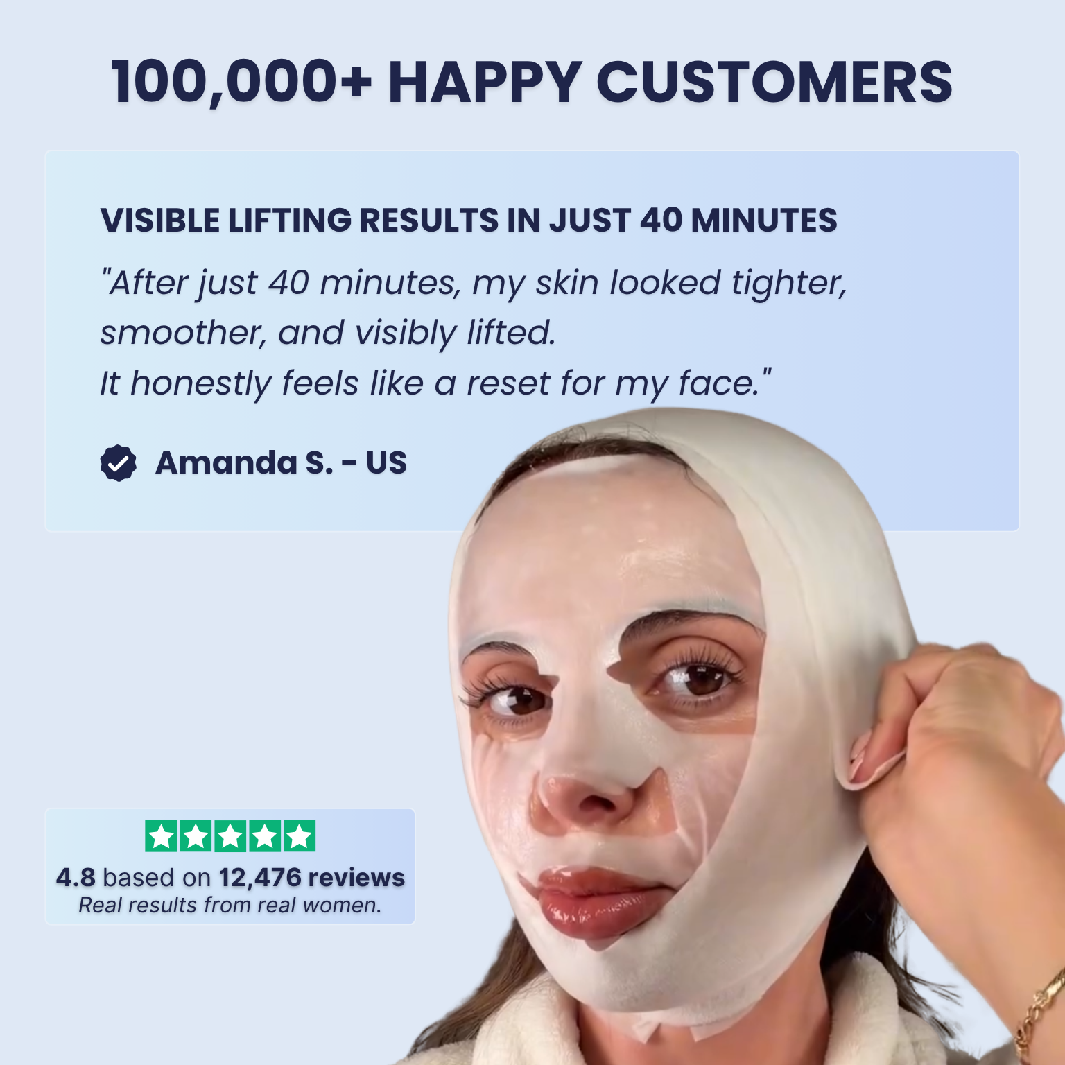 NAD+ Lifting Mask