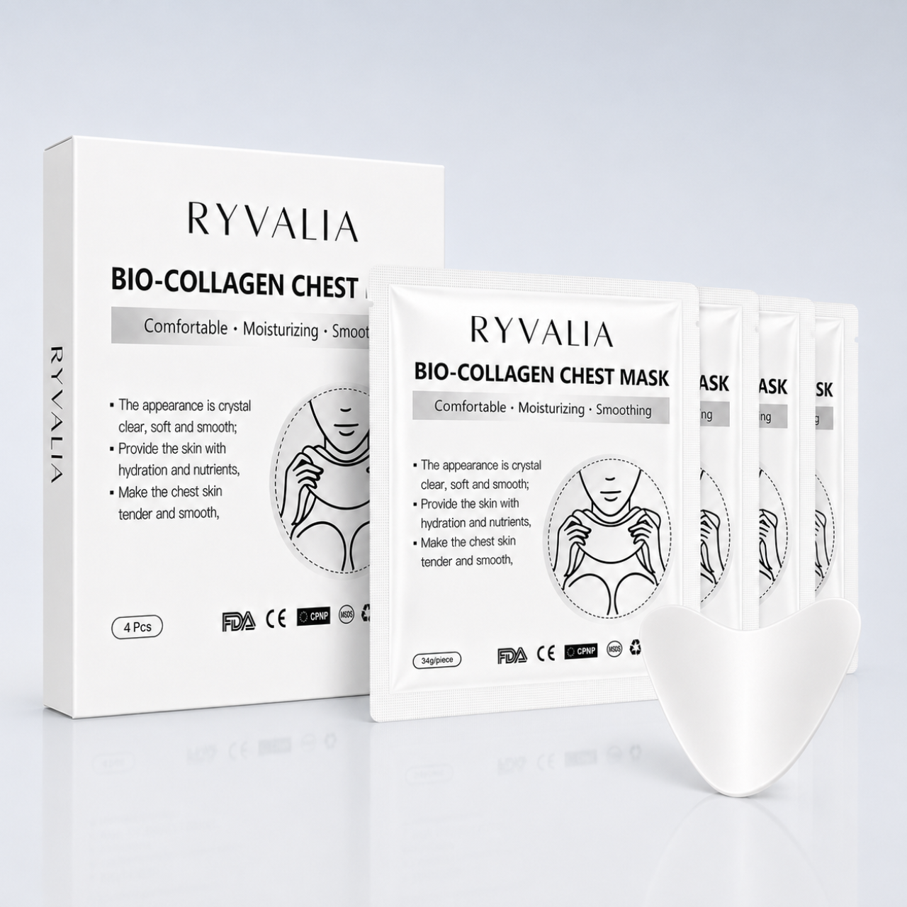 Collagen Chest Mask