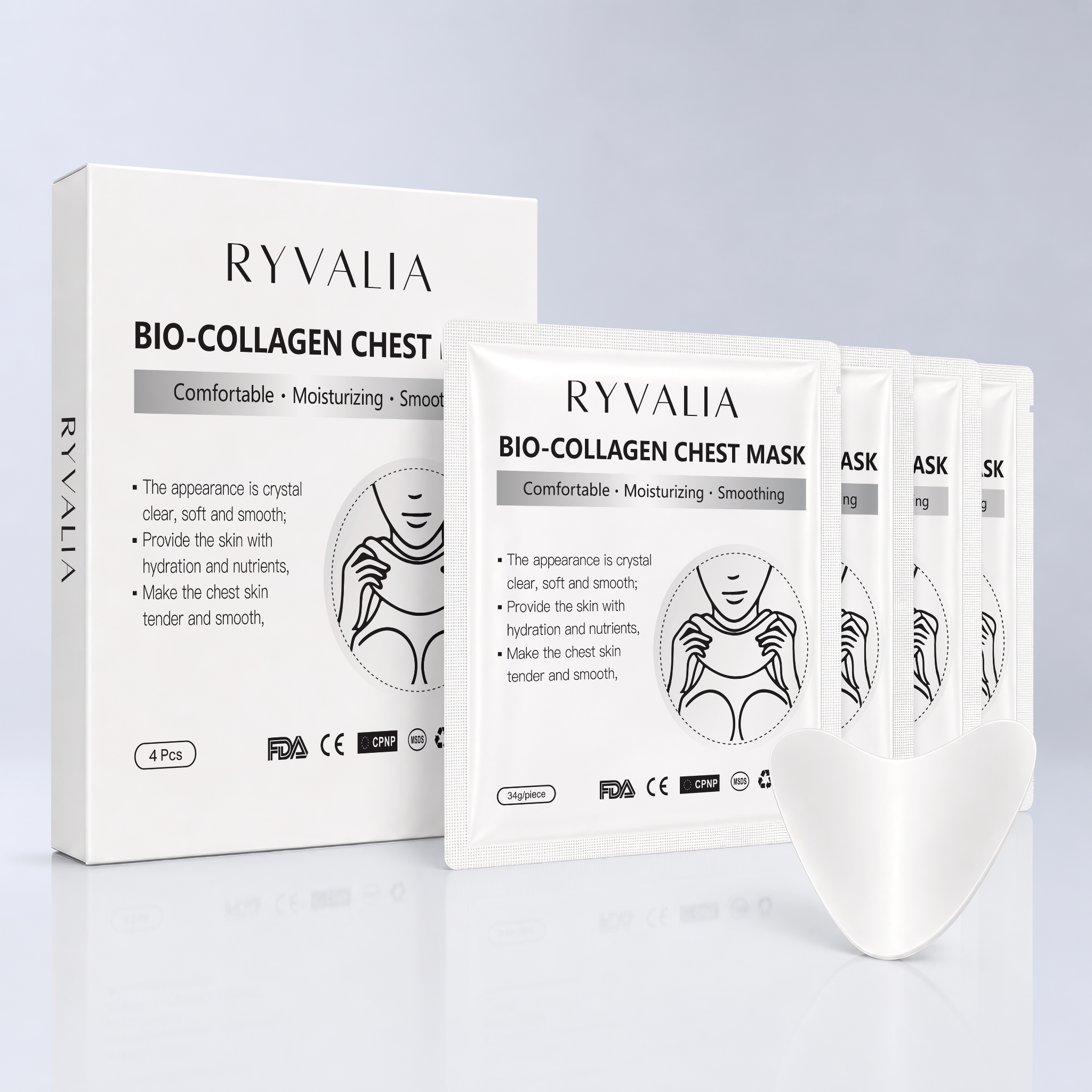 Collagen Chest Mask